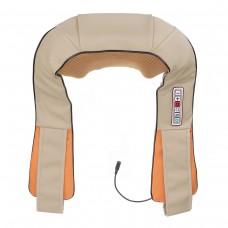 U-Shape Massage Pillow Heated Electric Kneading Massager for Neck Back Shoulders
